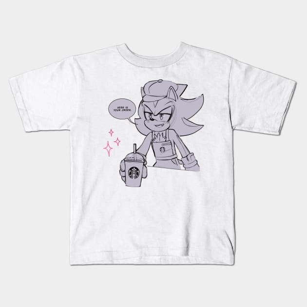 Shadow the Hedgehog Kids T-Shirt by Sakuritah